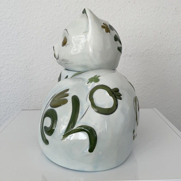 Vintage Los Angeles Potteries Cat Cookie Jar - Picture 4 of 14